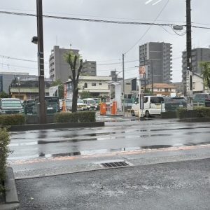 台風です