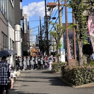 草加神社の神輿